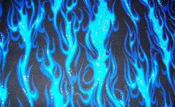 Blue Flames Wallpaper