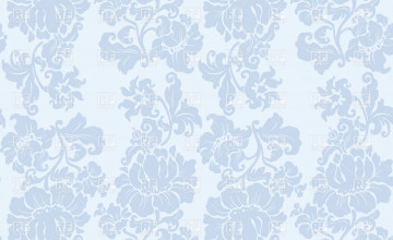 Blue Floral Wallpapers Victorian