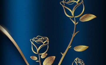 Blue Gold Wallpapers