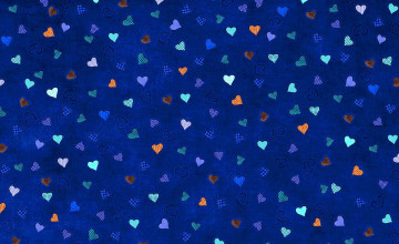 Blue Hearts Backgrounds Wallpapers