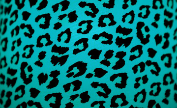 Blue Leopard Print Wallpapers