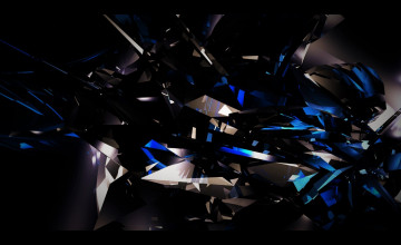 Blue Shards Wallpapers