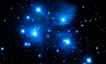Blue Stars Wallpaper