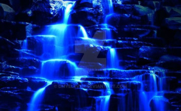 Blue Waterfall Wallpapers