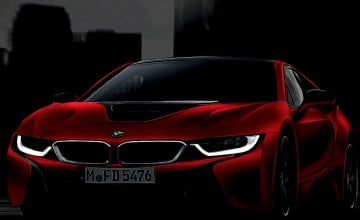 BMW i8 Red