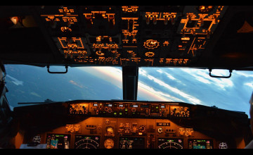 Boeing 737 Cockpit Wallpapers