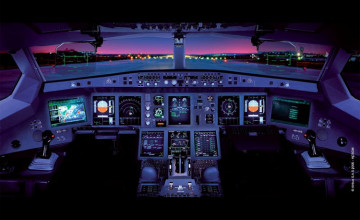 Boeing 787 Cockpit