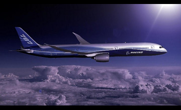 Boeing 787 Widescreen