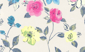 Bold Flower Wallpaper