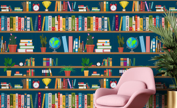 Bookshelf Wallpapers