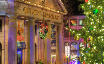 Boston Christmas Wallpapers