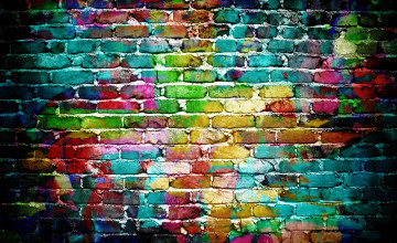 Brick Graffiti Wallpapers