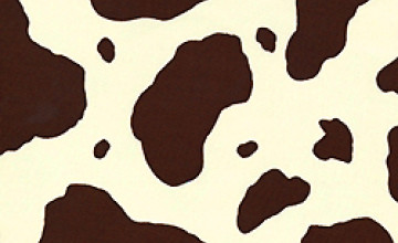 Brown Cow Print