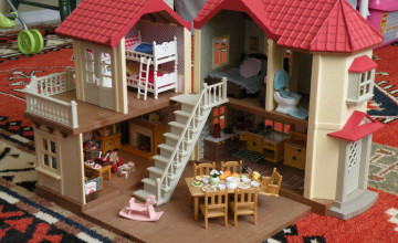 Calico Critters for Townhouse