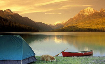 Camping Wallpaper for Computer