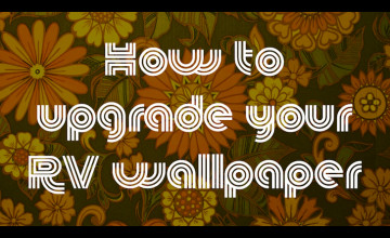 Can You Paint RV Wallpaper