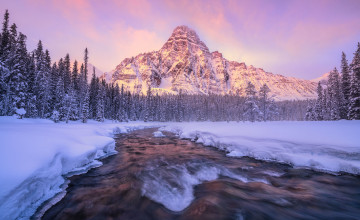 Canadian Winter Landscape Wallpapers