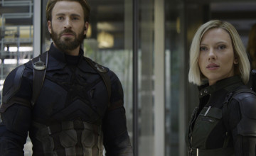 Captain America And Black Widow
