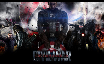 Captain America Civil War Official Wallpapers