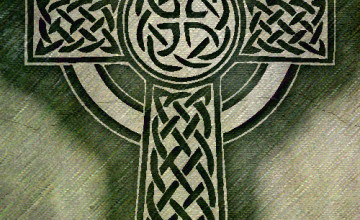 Celtic Cross iPhone Wallpaper