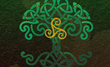 Celtic Tree of Life Wallpaper