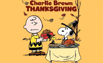Charlie Brown Thanksgiving Desktop