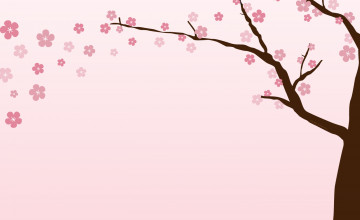 Cherry Blossom Wallpaper Border