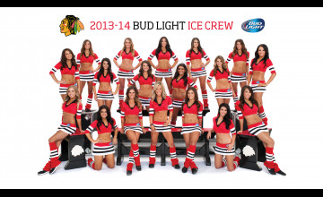Chicago Blackhawks Ice Girls