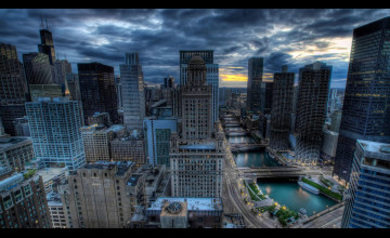 Chicago Scenery Wallpaper for Computer