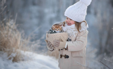 Child And Winter Wallpapers