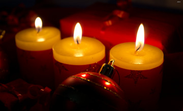 Christmas Candle Wallpapers