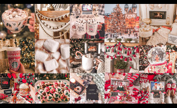 Christmas Collage Desktop Wallpapers