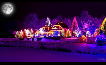 Christmas Light Home Wallpapers