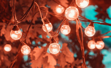 Christmas Lights Aesthetic Wallpapers