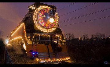 Christmas Train for Desktop