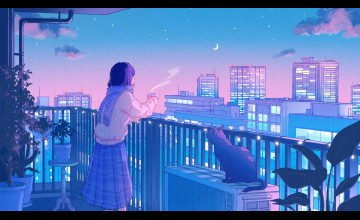 City Lights Anime Wallpapers