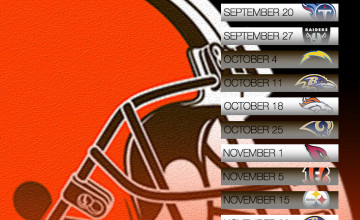 Cleveland Browns Schedule 2015 Wallpapers