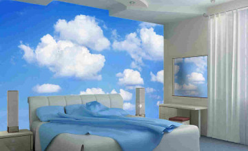 Cloud Mural Wallpaper