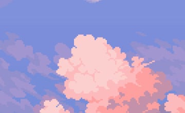Cloud Pixel Art Wallpapers