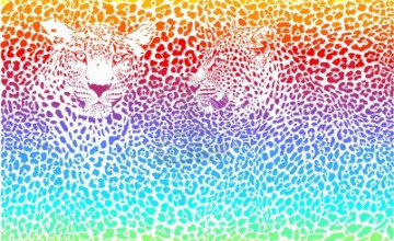 Colorful Cheetah