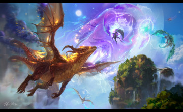 Colorful Dragon Wallpapers