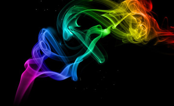 Colorful Smoke Wallpaper