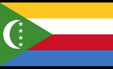 Comoros Flag Wallpapers