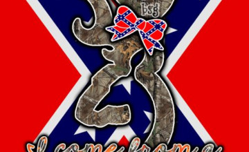 Confederate Flag iPhone Wallpaper