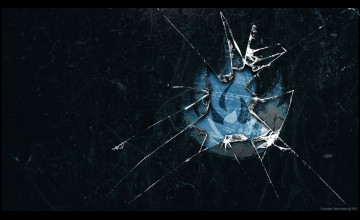 Cool Apple Wallpapers Shattered Glass