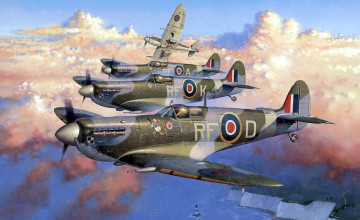 Cool British Spitfire