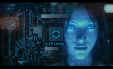 Cortana Wallpaper Windows 10
