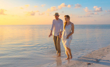 Couple At Beach