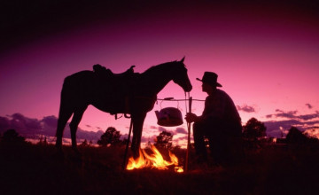 Cowboy Campfire Wallpapers for Computer