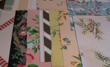 Crafts with Wallpaper Samples